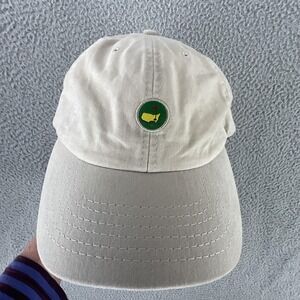 American Needle Hat Cap Beige Masters Embroidered Mens One Size Buckle Back USA